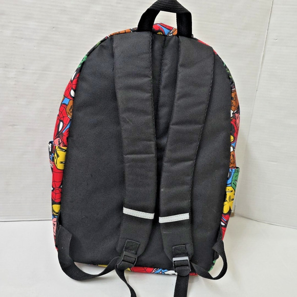 Marvel Comics Avengers 17" Backpack All Over Print Front Pocket New with Tags - Picture 2 of 5